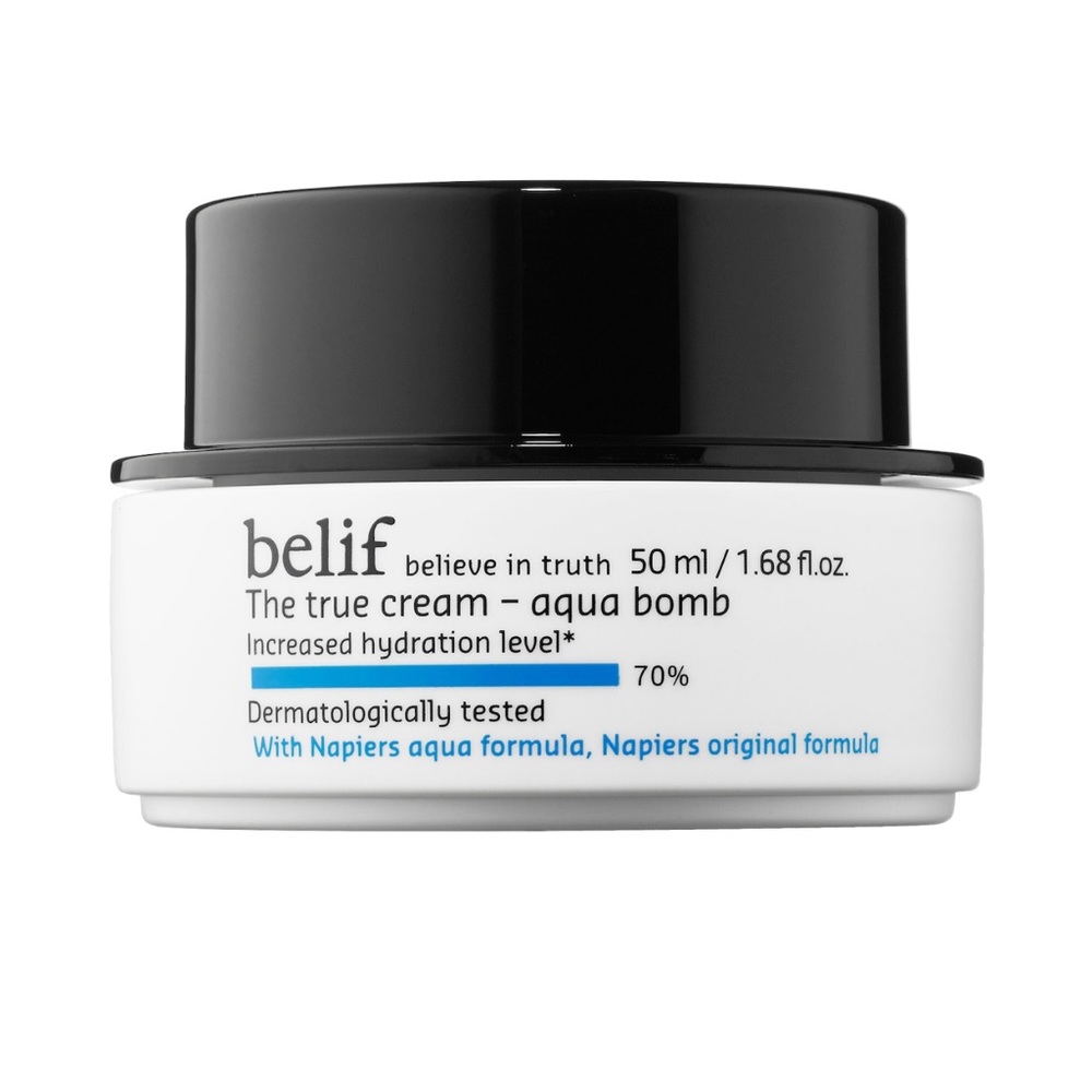 2 for 1 - Belif True Cream Aqua Bomb + Aqua Bomb Makeup Removing Cleansing Balm